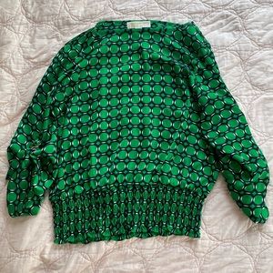 Michael Kors Green Patterned stop